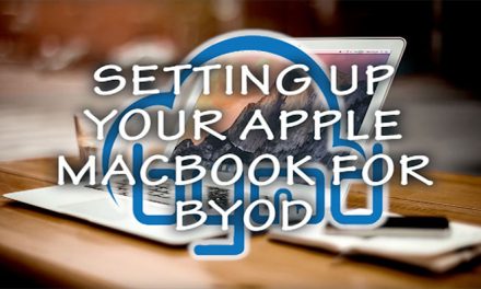 Setting up an Apple Macbook for BYOD