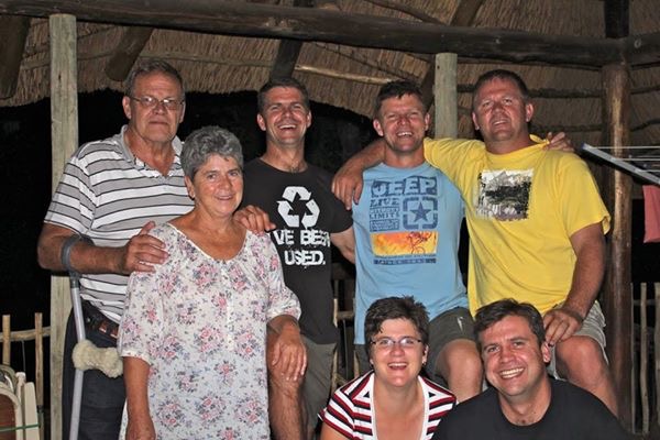 Hierdie foto is op my 70ste verjaarsdag in 2011 geneem.