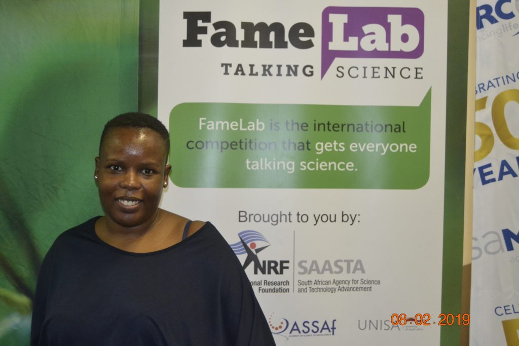 Lindi Mathebula presented her research on systematic reviews and their application in health and disease