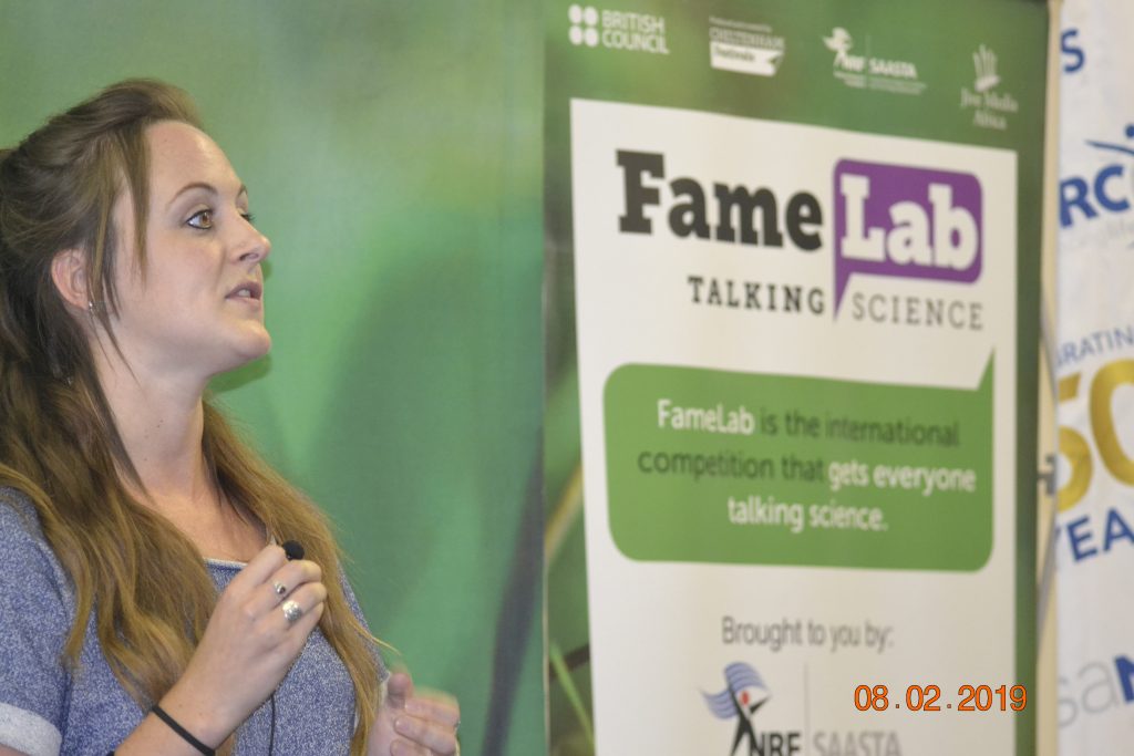 Katrin Smith presented her work involving Animal TB diagnosis