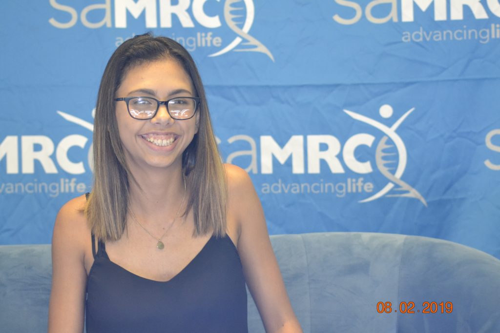 Michaela Middleton presented her research on the identification of human remains to help solve criminal cases just like the movie stars in CSI