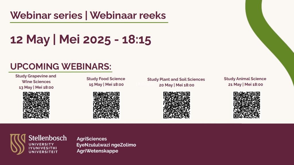 AgriSciences Webinars