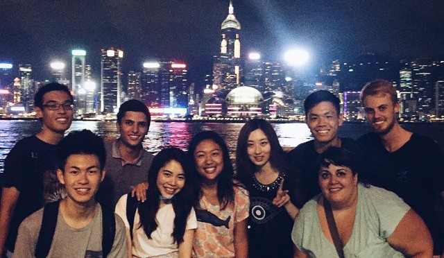 Allistair in Hong Kong