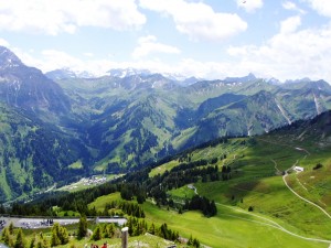 Austria - View from the top of the Walmendingerhorn