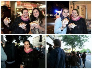 We waited for 3 hours to get the best Doener in Berlin! Definitely worth it!