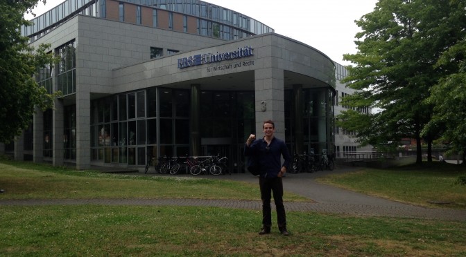 Gert at EBS Law Summer School