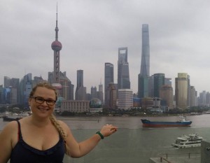 Shanghai Poskaart foto