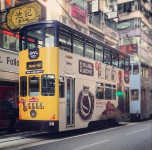 Tram in Hong Kong