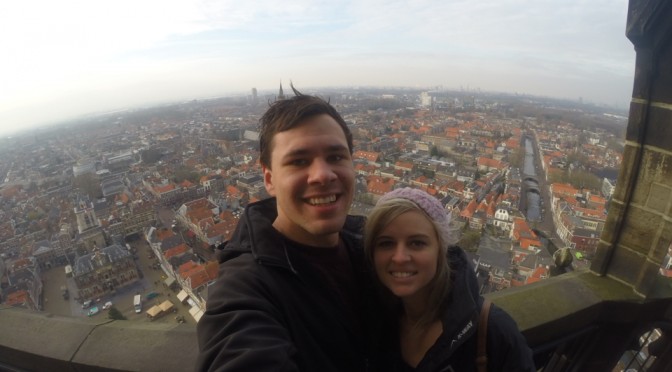 Izak at TU Delft, the Netherlands