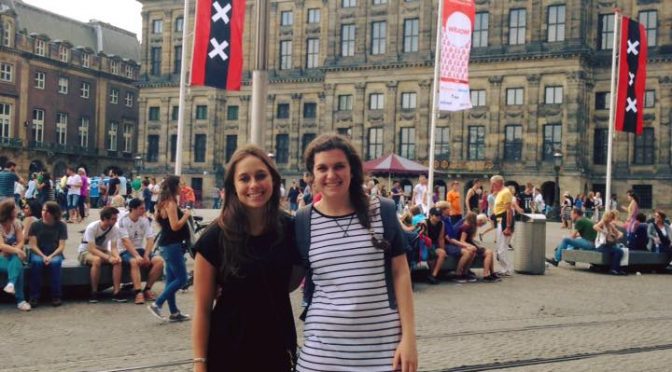 Carla at Leiden University