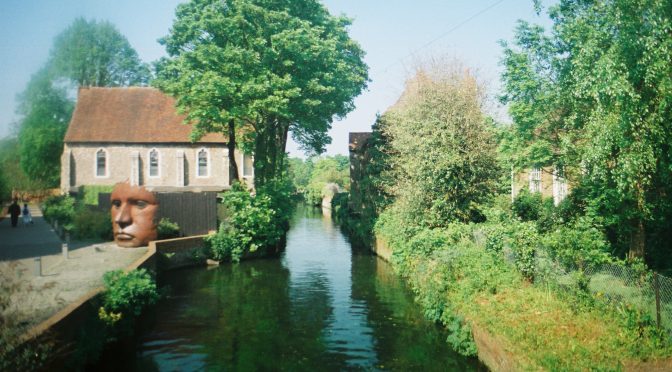 Caitlin at the University of Kent