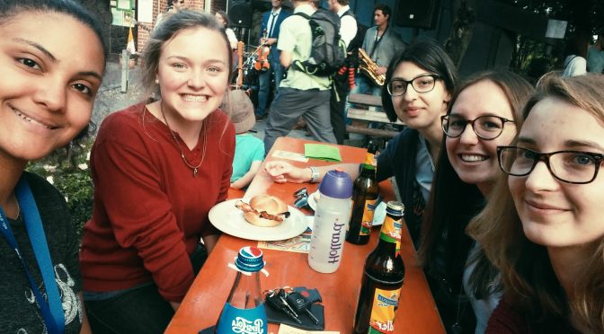 Ashleigh at the University of Bayreuth