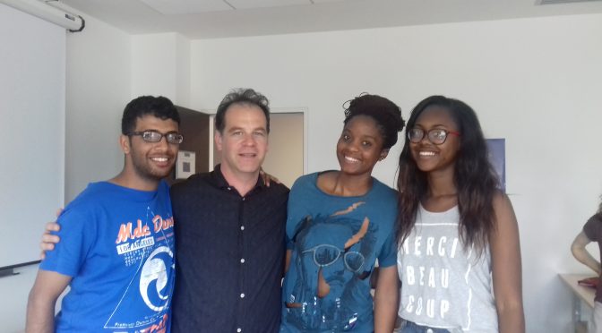 Rumbidzayi at the UPEC Summer School in Paris