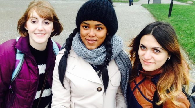 Mpho at the University of Helsinki