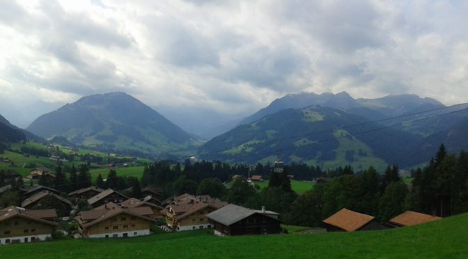 Caroline at the Gstaad Baroque Academy, Switzerland