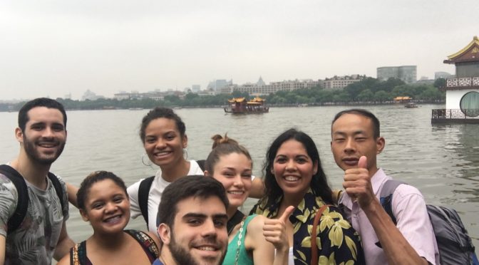 Riska at the Shanghai Summer School, China