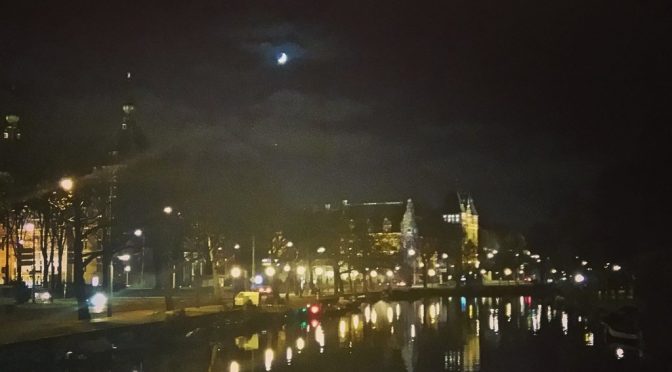 Ingrid at the University of Amsterdam, the Netherlands