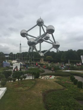 The Atomium in Brussels