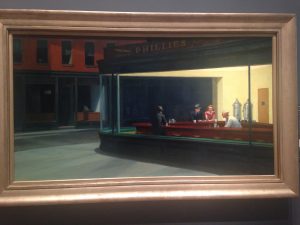 Nighthawks by Edward Hopper, 1942