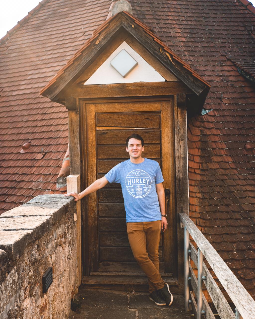 Thomas at Reutlingen University, Germany