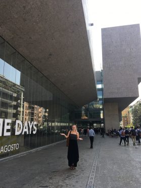 Meshaan on Campus at Bocconi University