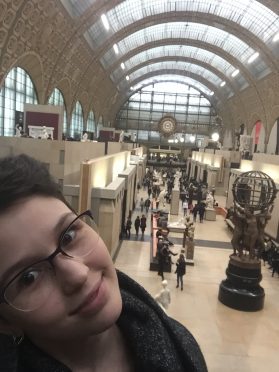 Carron at Musee d'Orsay