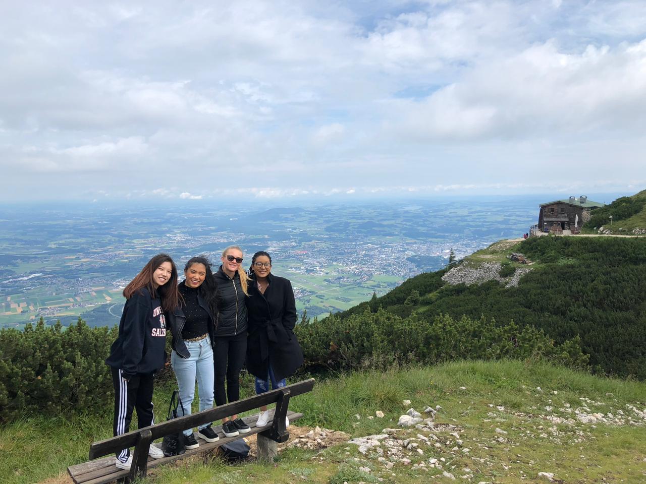 Nikiwe enjoy the view in Austria