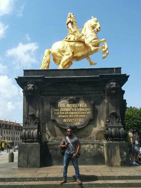 Stephen Temitope David at Humboldt University of Berlin in Germany
