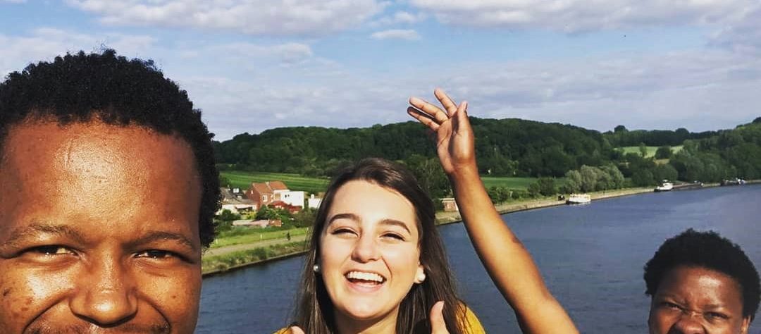 Sechaba Mokobane enjoying the outdoors