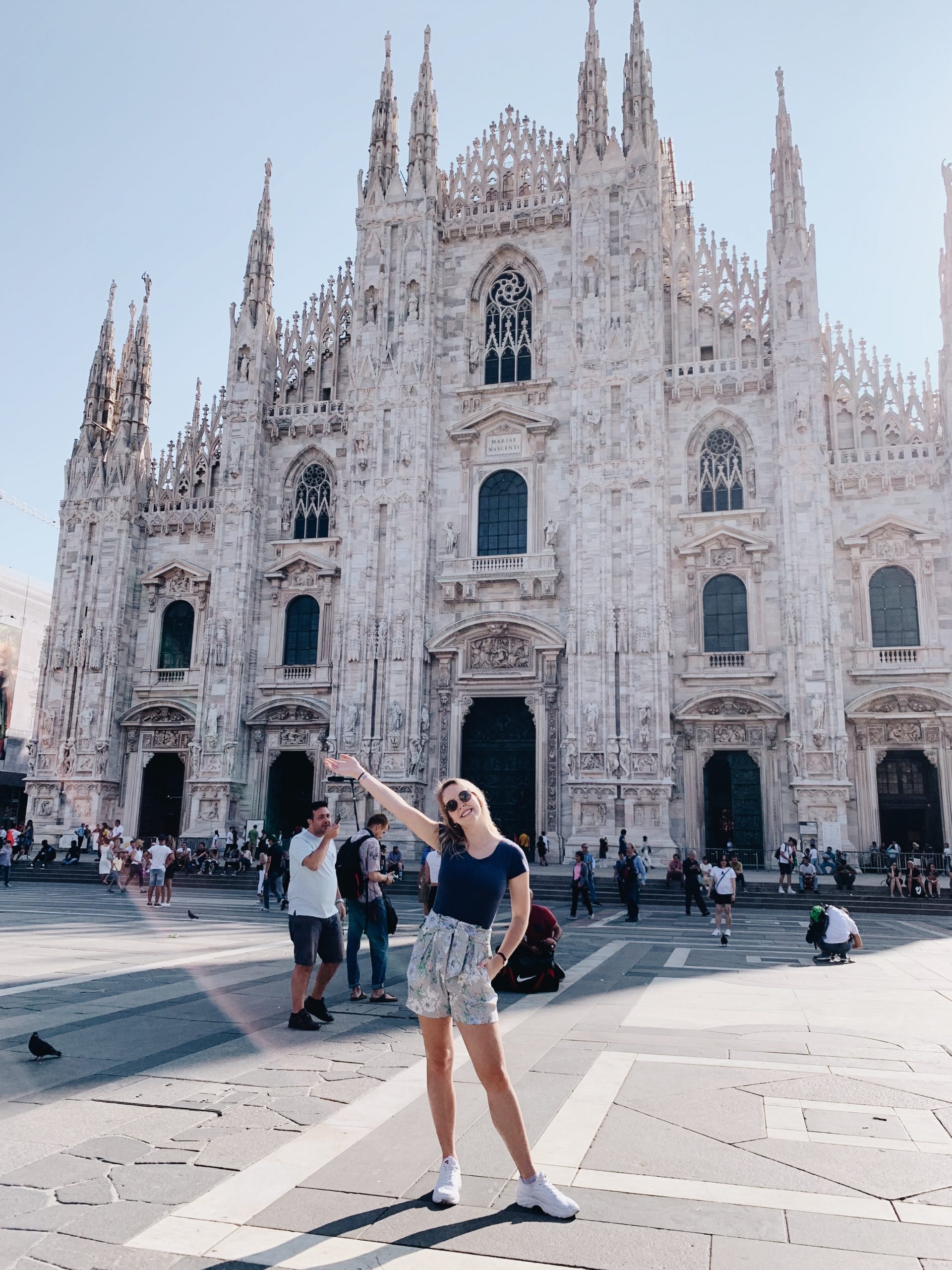 Chanelle Botha at the University of Bocconi, Italy