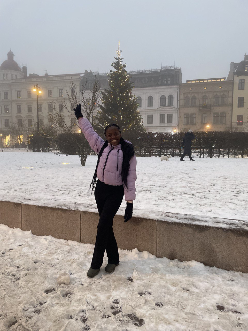 Chawanangwa Mhango at Lund University, Sweden