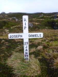 Joseph Daniels cross