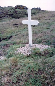 The Boulder Beach Cross on Marion Island. Public Works Department