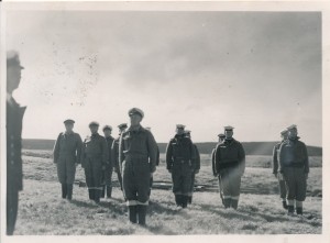 1948 01 26 Annexation ceremony led by LtCdr Richard Dryden Drymond Operation Snoektown 3 64