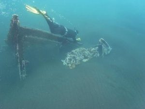 Solglimt wreck underwater April 2012 Andre Botha 3