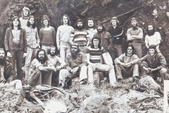 MARION 36 (1979-1980): Back (L-R) M. Schramm (Biologist), M. Lynch (Biologist), A. McKay (Meteorologist), G. Povall (Ionosphericist), W. Blankley (Biologist), A. Stroh (Diesel Mechanic), J. Jordaan (Radio Technician), J. Ferreira (Senior Meteorologist), J. Coertzen (Biologist), J. Kruger (Biologist), W. Matthews (Radio Operator) Front: J. Gleeson (Biologist), P. Haxen (Biologist), P. Engelbrecht (Medic), T. Steyn (Biologist), P. Visser (Leader/Meteorologist), B. Bantjes (Meteorologist), A. Hess (Biologist) Insert: P. v Rensburg (Biologist).