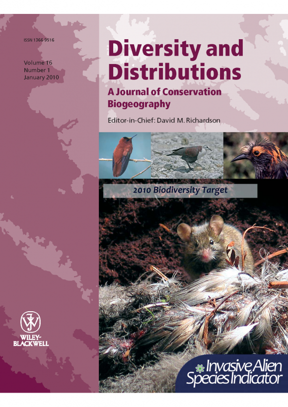 Diversity and Distributions Vol 16, 2010