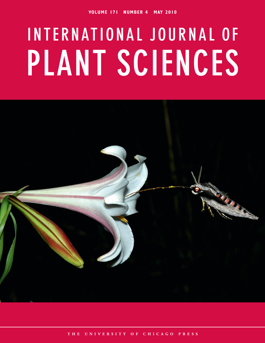 Front Cover: International Journal of Plant Sciences, Vol 171