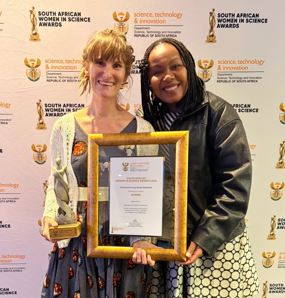 Read more about the article Prof Sabrina Kumschick wins Distinguished Young Woman Researcher Award
