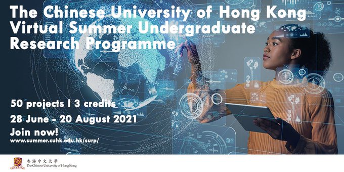 The Chinese University of Hong Kong - Virtual Summer Undergraduate Research Programme