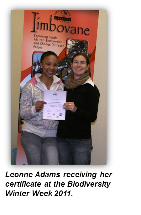 Read more about the article Former Iimbovane participant to study B.Sc at Stellenbosch University