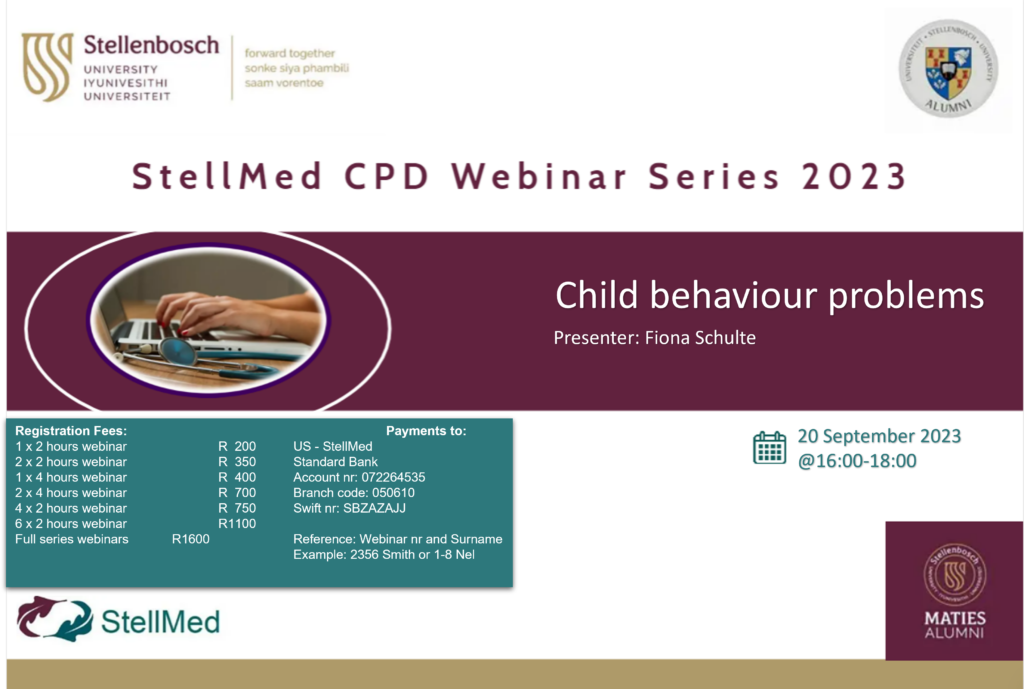Child behaviour problems - September