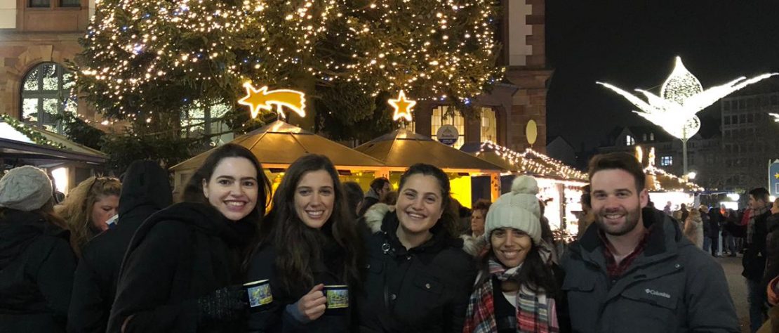 Glüwhein at the Christmas market