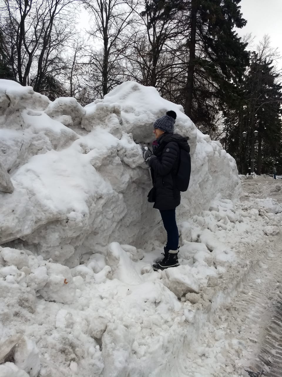 Helena at the National Research University Higher School of Economics, Russia